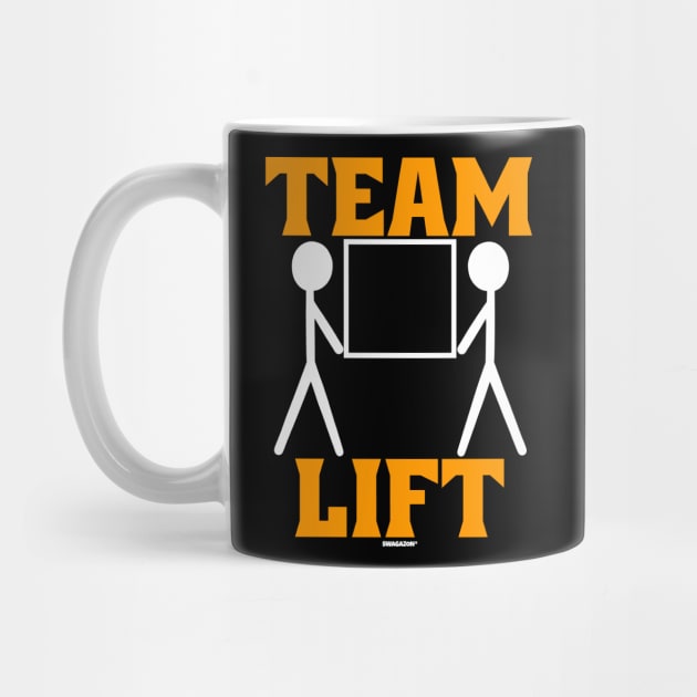 Team Lift Heavy Warning Warehouse by Swagazon